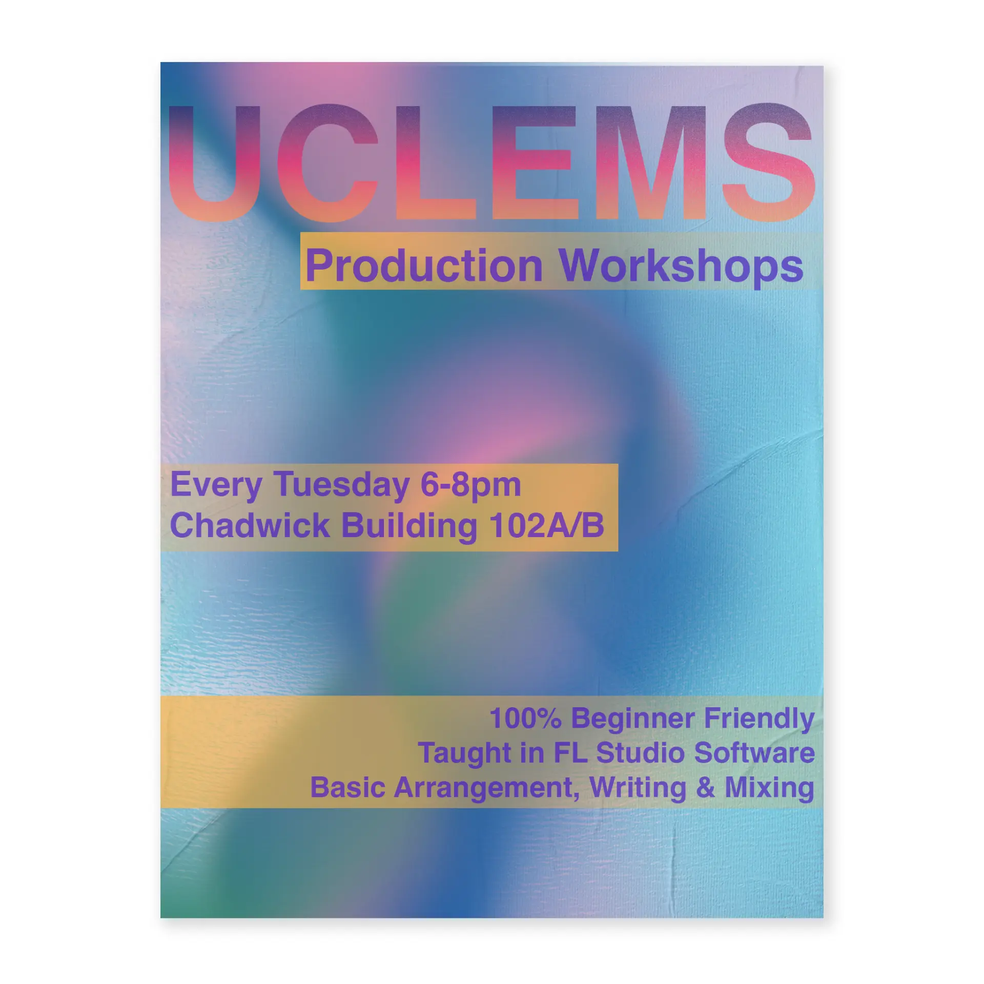 uclems production workshops